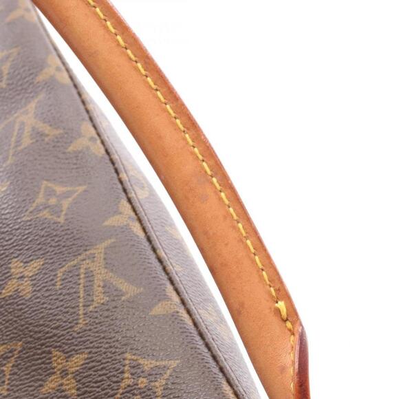 LOUIS VUITTON Brown Monogram Leather Looping GM Shoulder Bag - Picture 10 of 10